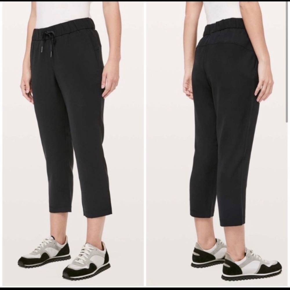 Black Lululemon joggers